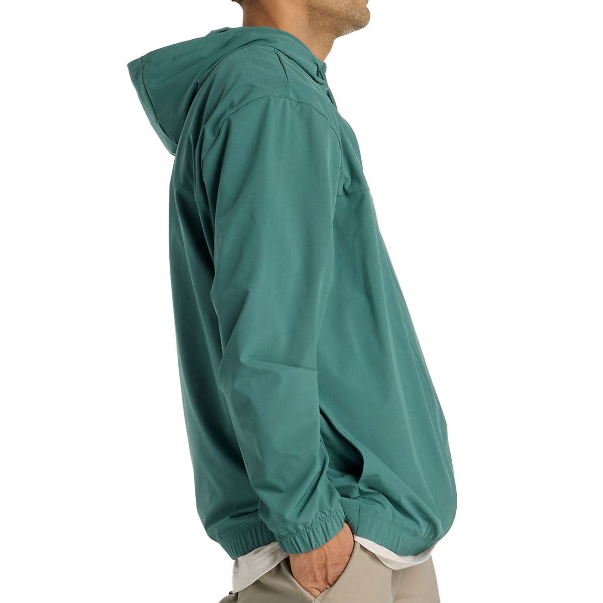 New Balance Numeric Woven Full Zip Jacket - New Spruce image 5