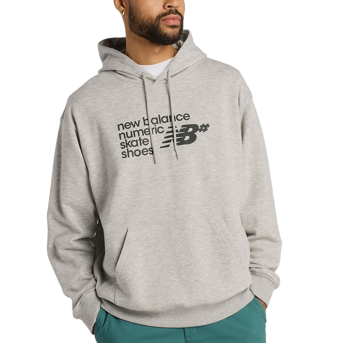 New Balance Numeric Logo Hoodie - Athletic Grey image 1