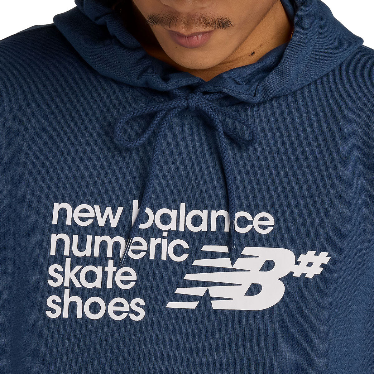 New Balance Numeric Logo Hoodie - Navy image 3