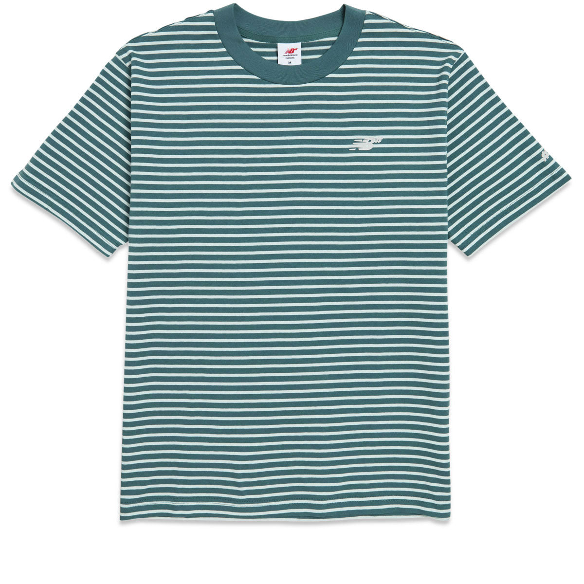 New Balance Numeric Thin Stripe T-Shirt - New Spruce image 1