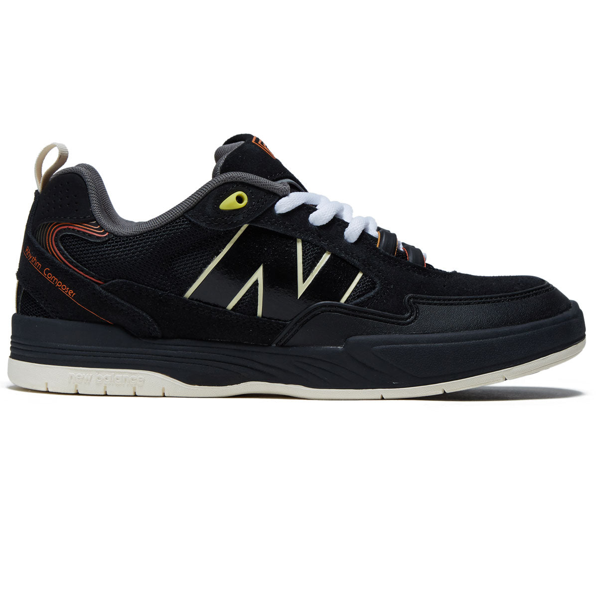 New Balance x Roland 808 Tiago Shoes - Black/Orange image 1