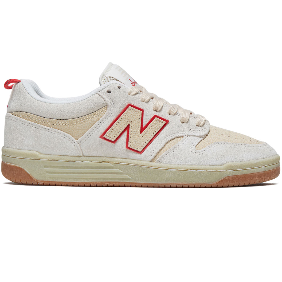 New Balance x Chocolate 480 Low Shoes - Tan/Gum image 1