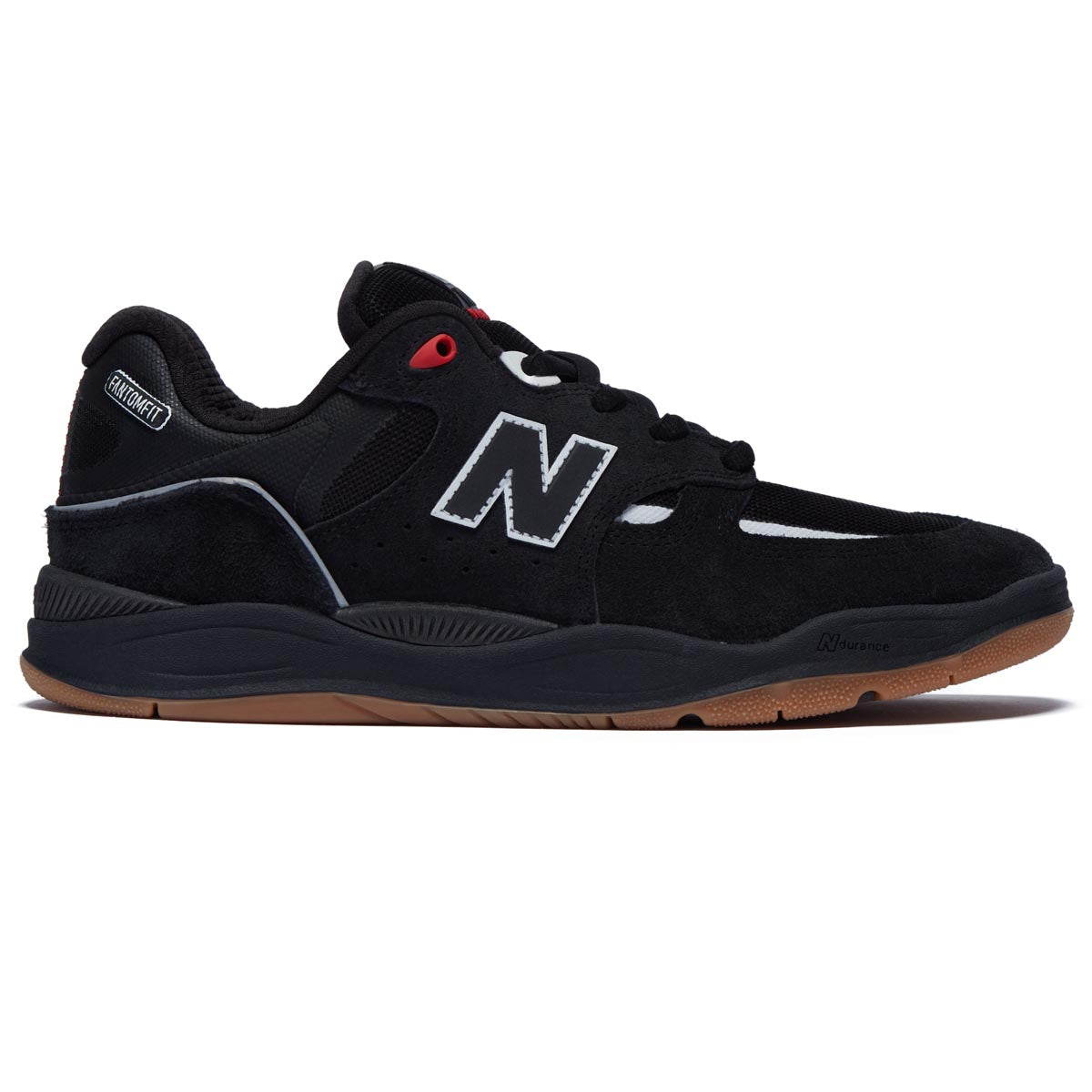 New Balance 1010 Tiago Shoes - Black/Gum Suede image 1