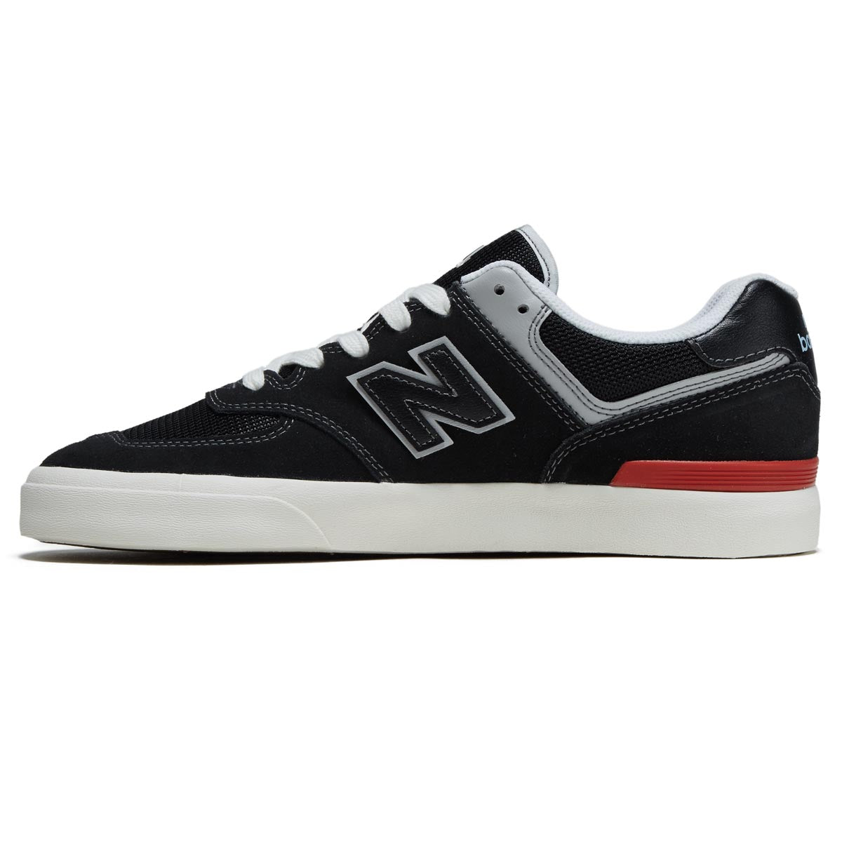 New Balance 574 Vulc Shoes - Black image 2