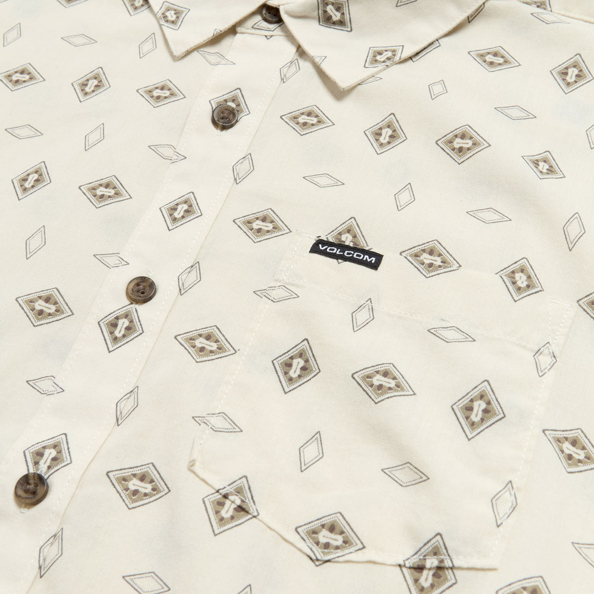 Volcom Trusted Shirt - White Print image 3