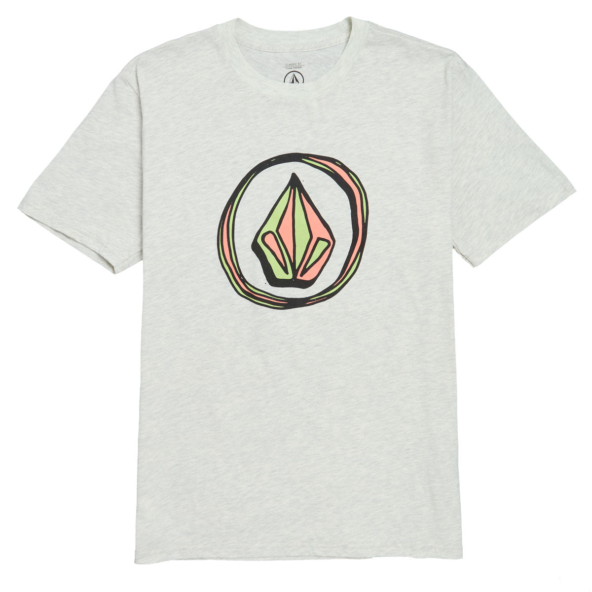 Volcom Circle Stone T-Shirt - Stone Heather image 1