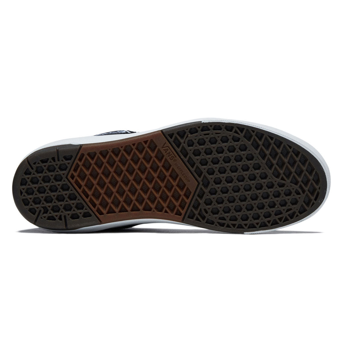 Vans Skate Half Cab Wafflecup Shoes - Black/White image 4
