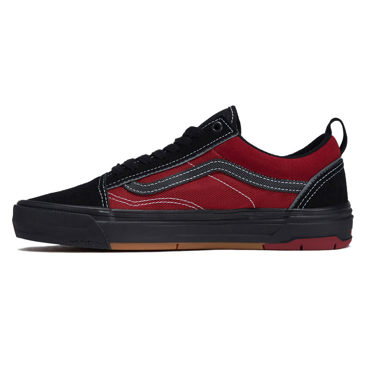 Vans Skate Old Skool Wafflecup Shoes - Black/Red image 2