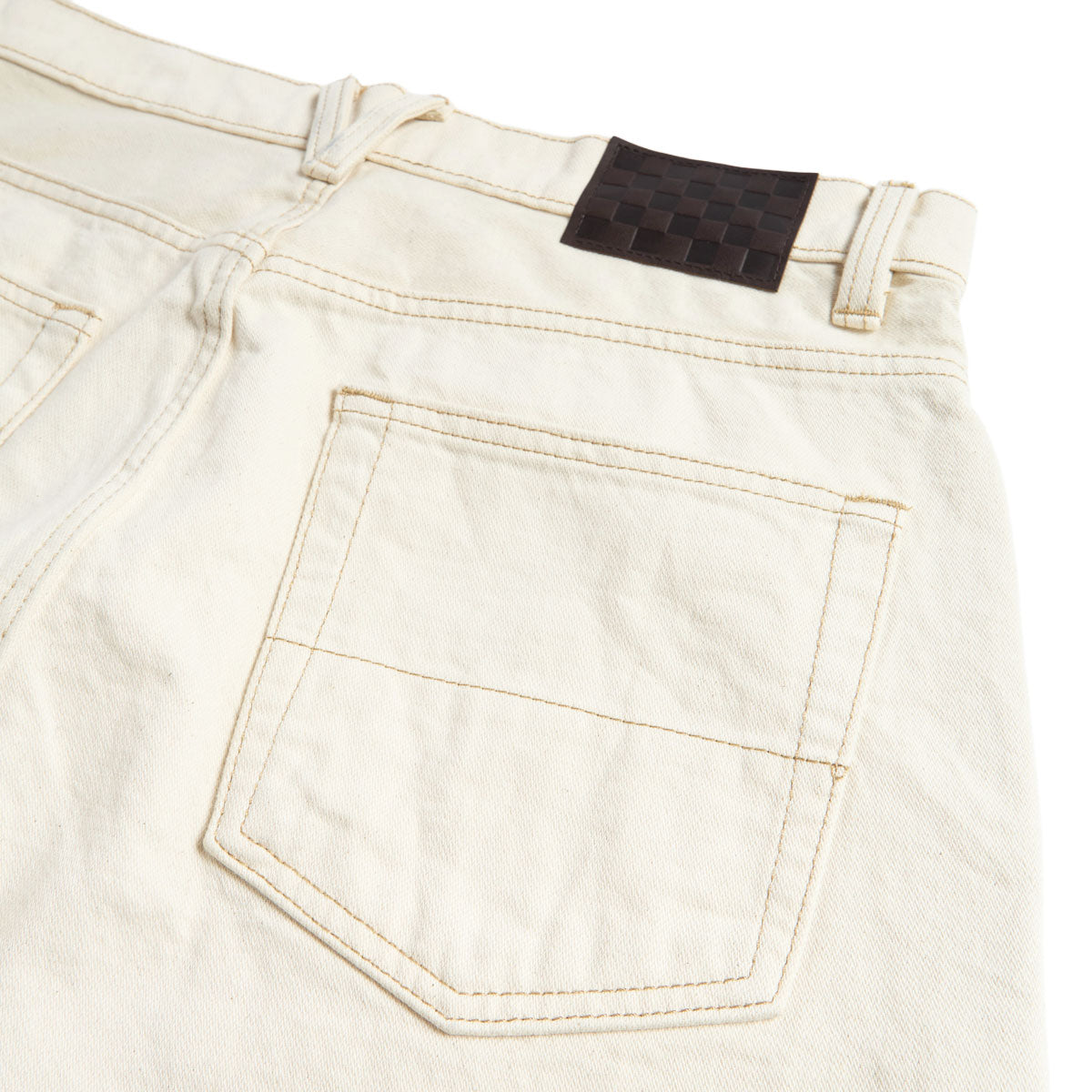 Vans LX Check 5 Loose Denim Jeans - Natural Seed image 4