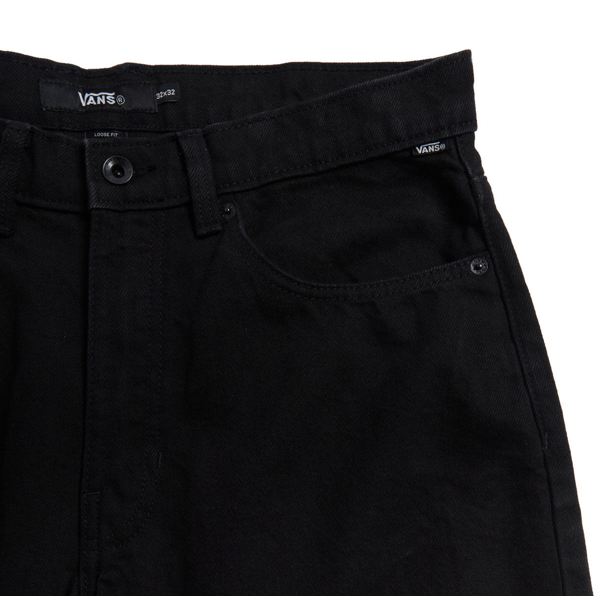 Vans Check 5 Loose Denim Jeans - Black image 5