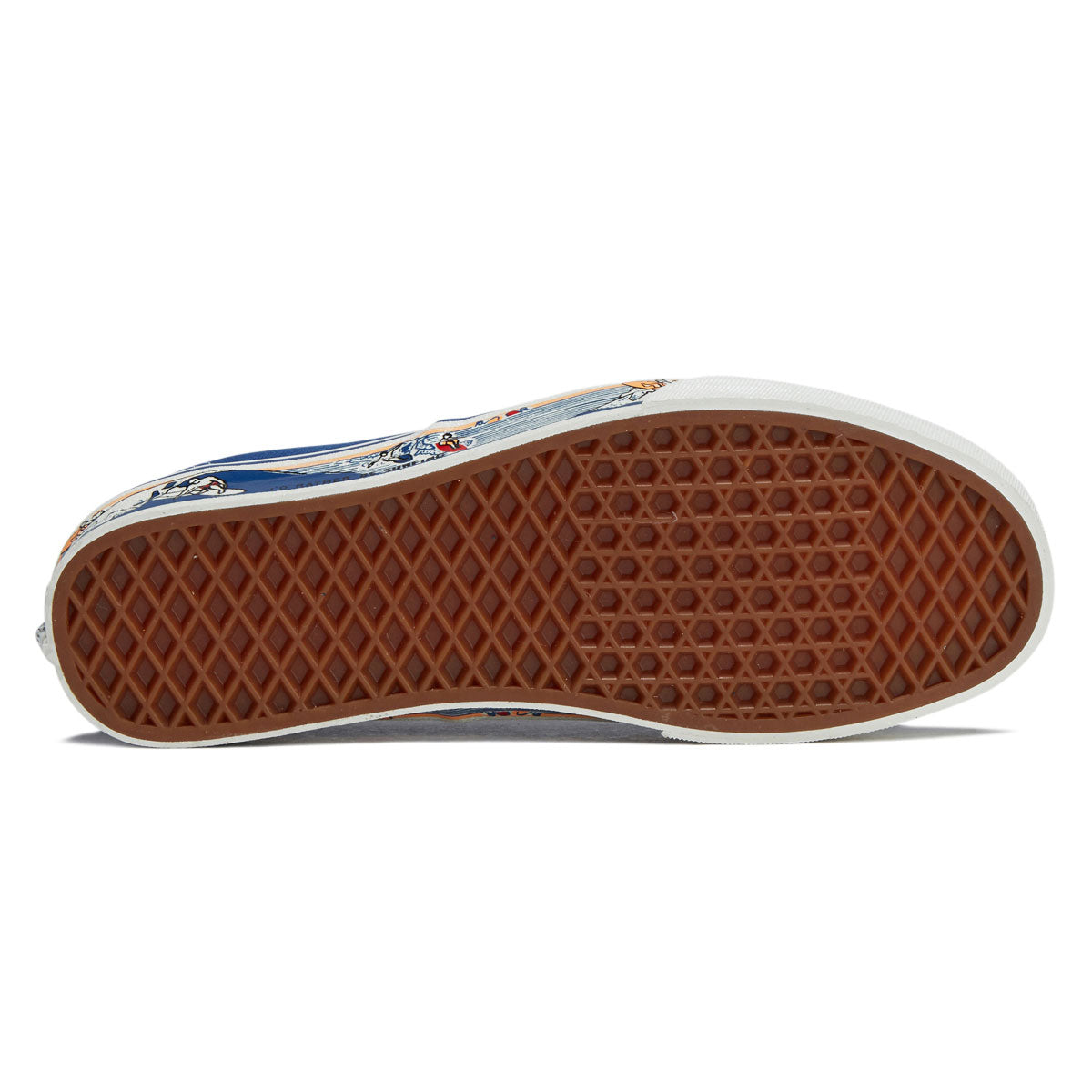 Vans Authentic Shoes - Sidewall Print Classic Blue image 4