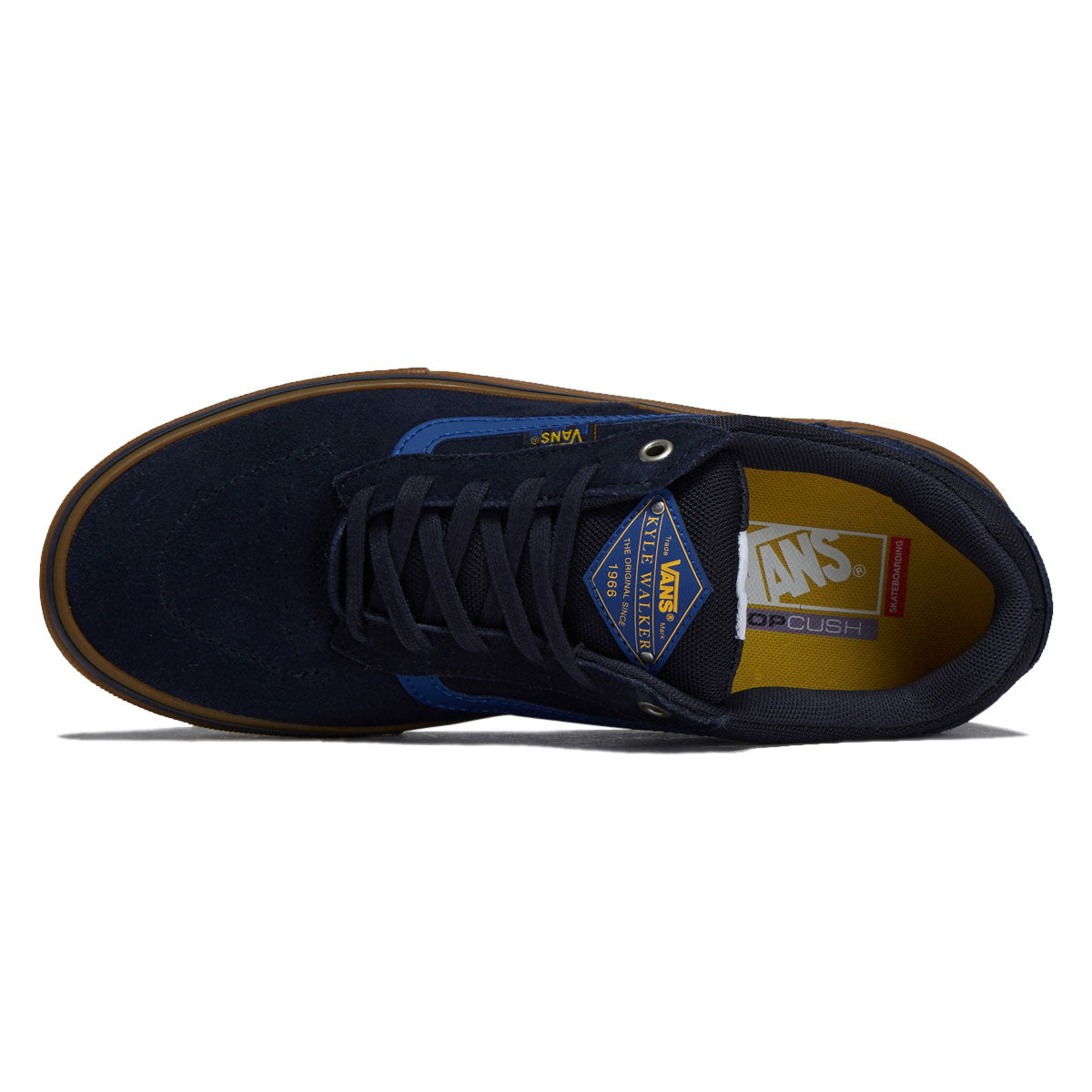Vans Skate Kyle Walker Wafflecup Shoes - Rich Navy/Gum image 3