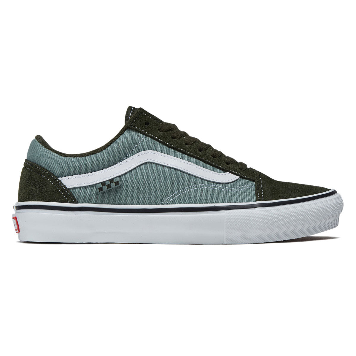 Vans Skate Old Skool Shoes - Obsidian Fern image 1