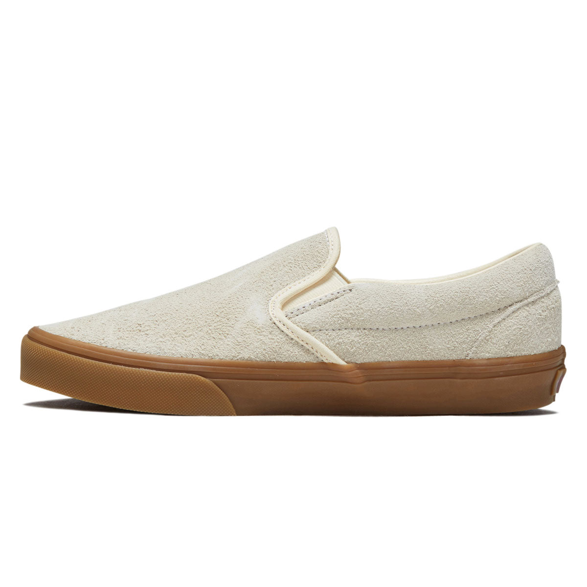 Vans Classic Slip-On Shoes - Cream/Burgundy image 2