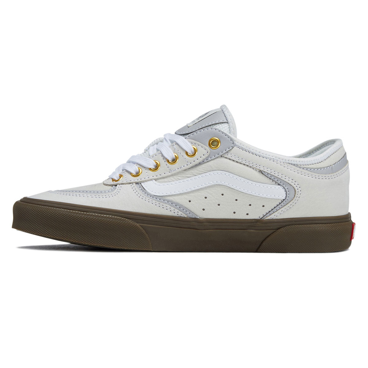 Vans Rowley Classic Shoes - Marshmallow/Dark Gum image 2