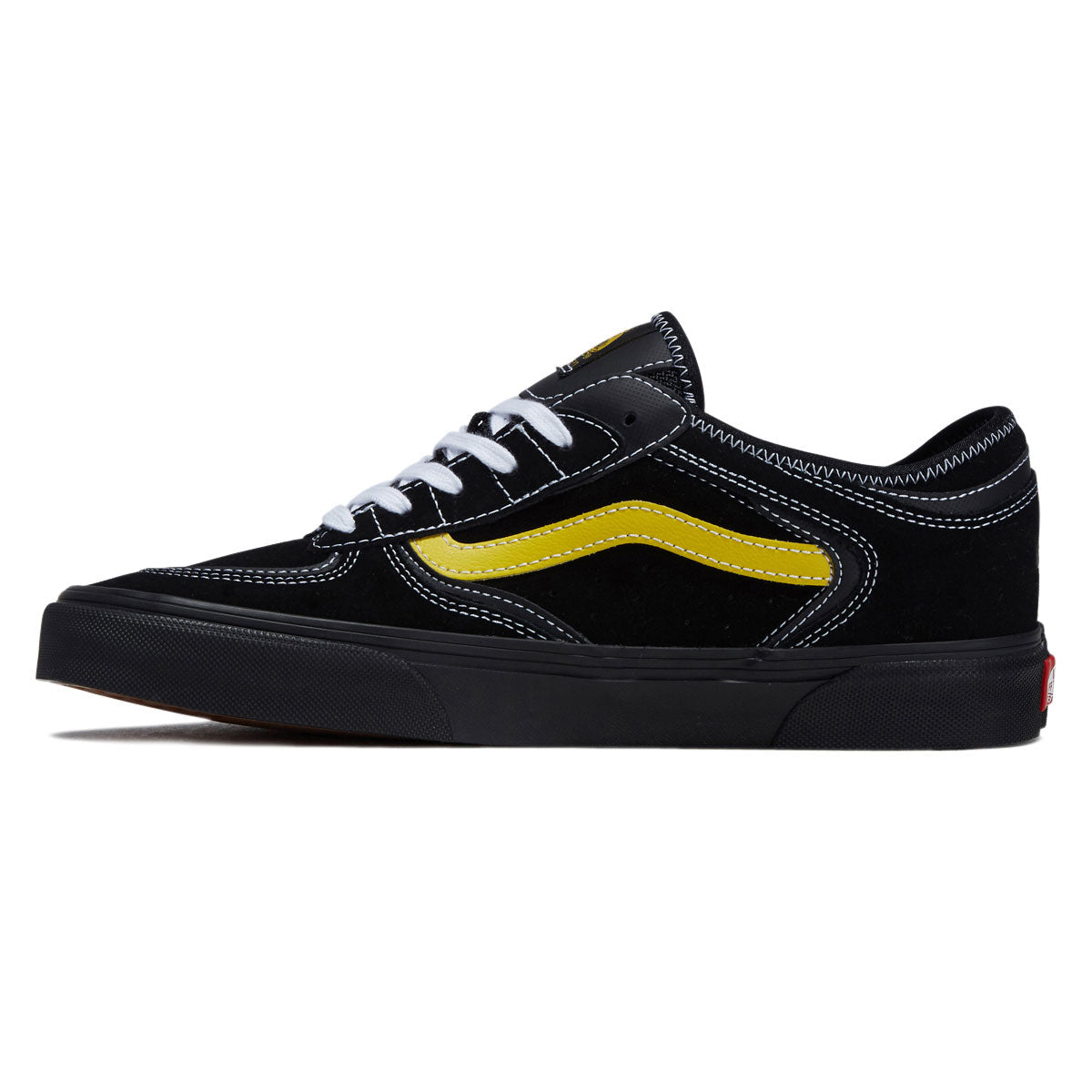 Vans Rowley Classic Shoes - Black/Yellow image 2