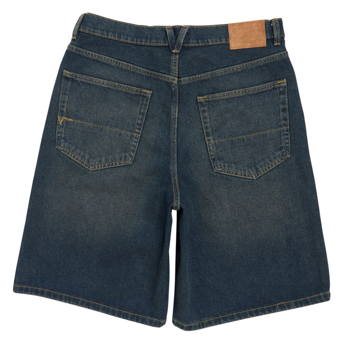 Vans Check-5 Baggy Denim Shorts - Dirty Medium Indigo image 2