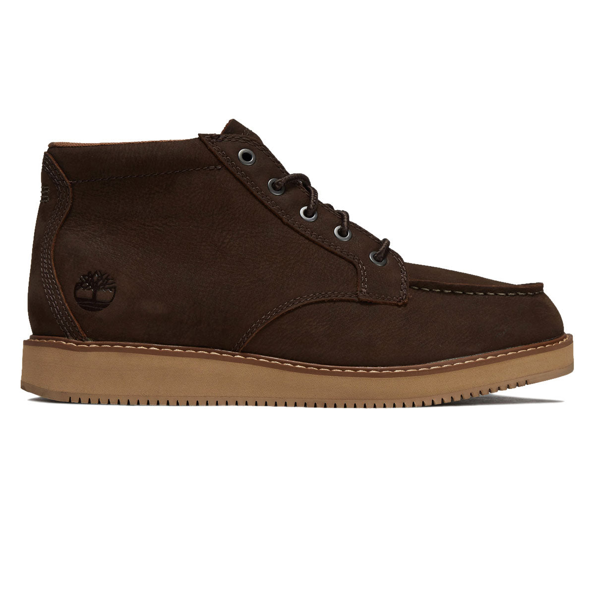 Timberland Redwood Edge Mid Chukka Boots - Dark Brown Nubuck image 1