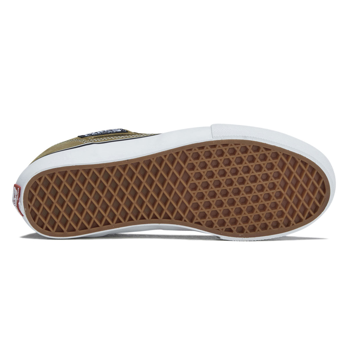 Vans Skate Half Cab Shoes - Olive Brown image 4