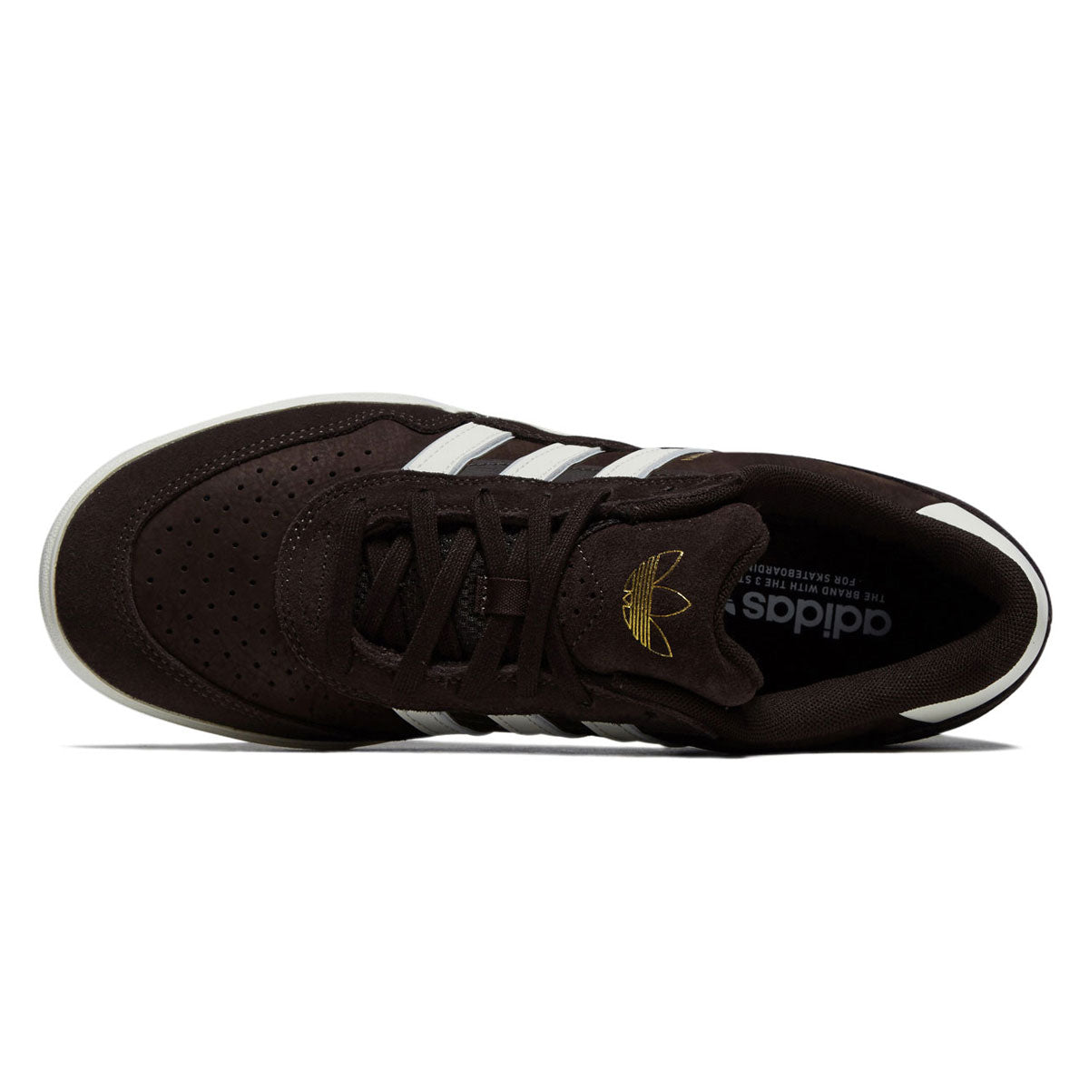 Adidas Tyshawn II Shoes - Aurora Coffee/Off White/Chalk White image 3