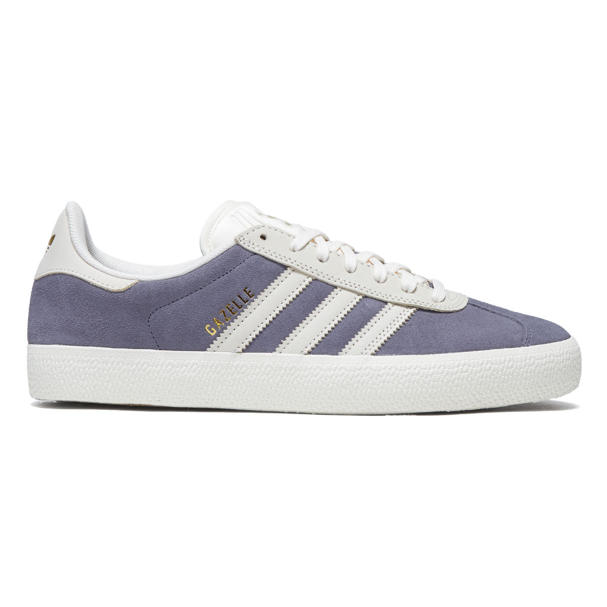 Adidas Gazelle ADV Shoes - Super Purple/Chalk White/Gold Metallic image 1