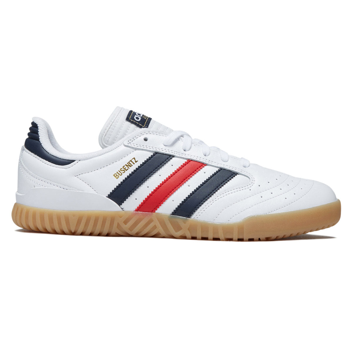 Adidas Busenitz Indoor Super Shoes - Ftwr White/Collegiate Navy/Better Scarlet image 1