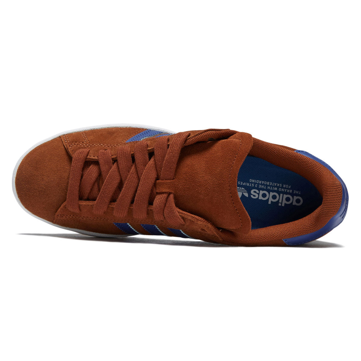 Adidas Campus 90s ADV Shoes - Dusky Bronze/Team Royal Blue/Ftwr White image 3