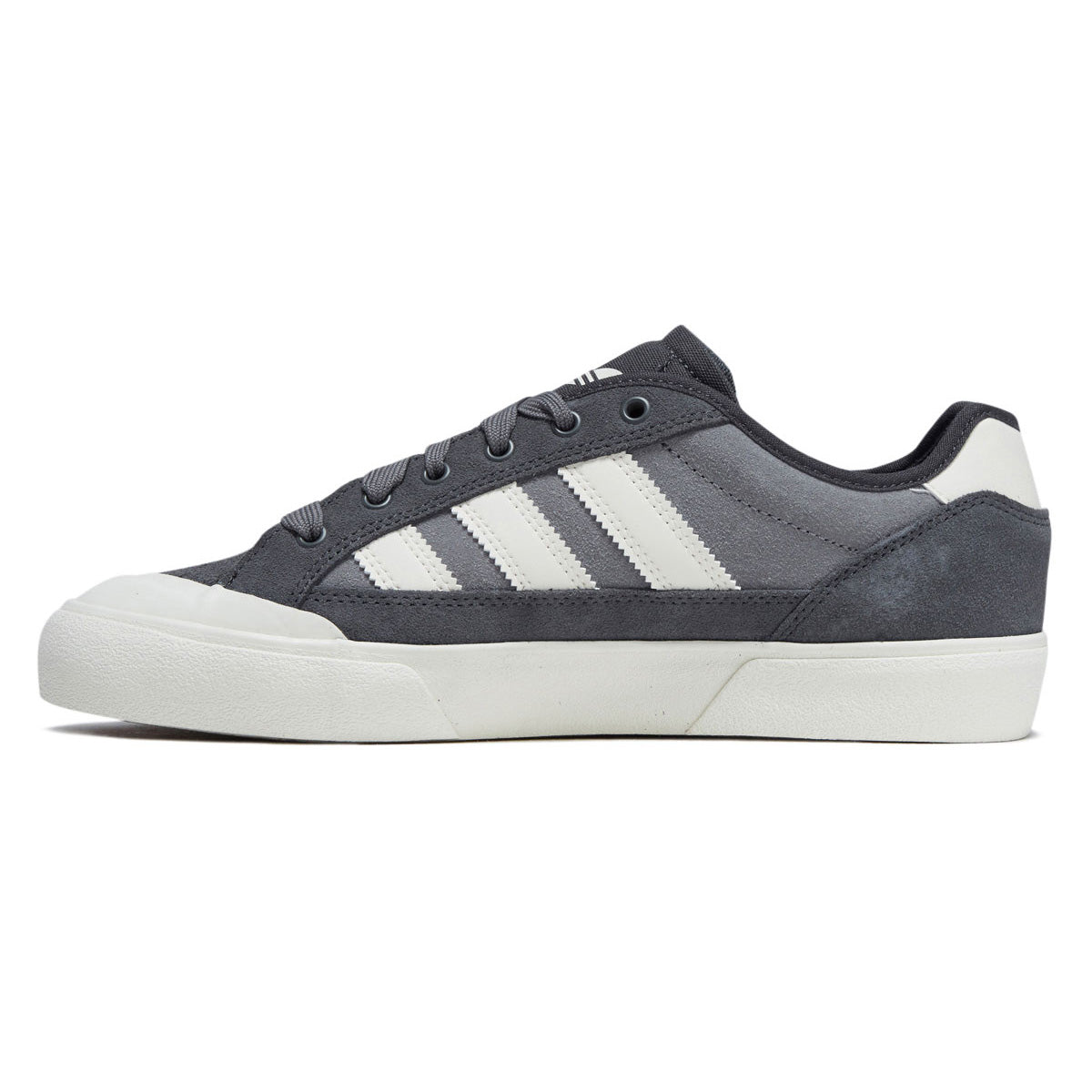 Adidas Court TNS Premiere RT Shoes - Grey/Chalk White/Grey image 2