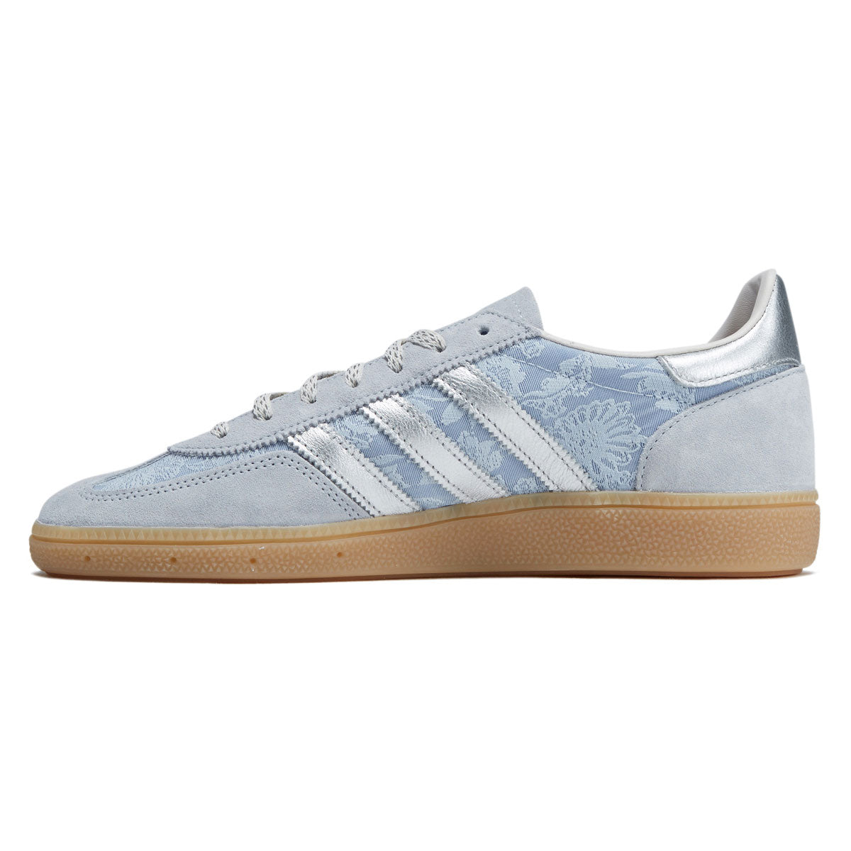Adidas Womens Handball Spezial Shoes - Crystal Sky/Silver Metallic/Chalk White image 2
