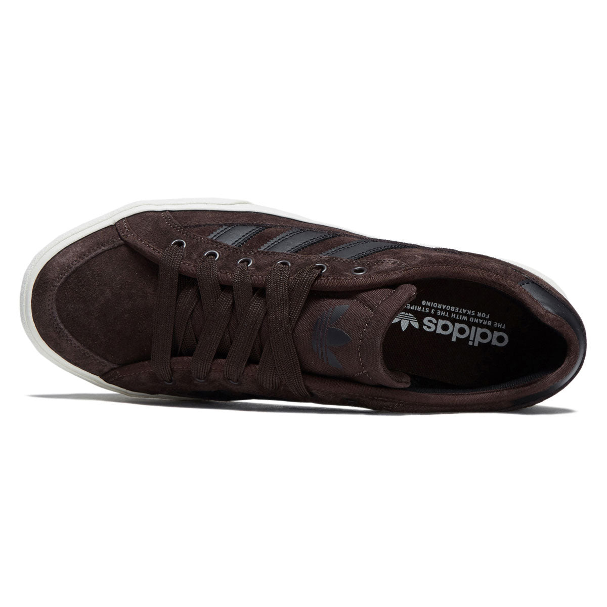 Adidas Court TNS Premiere Shoes - Aurora Coffee/Core Black/Chalk White image 3