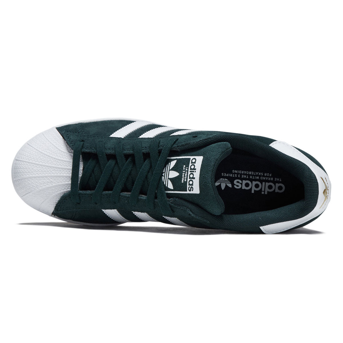 Adidas Superstar ADV Shoes - Aurora Ivy/Ftwr White/Gold Metallic image 3