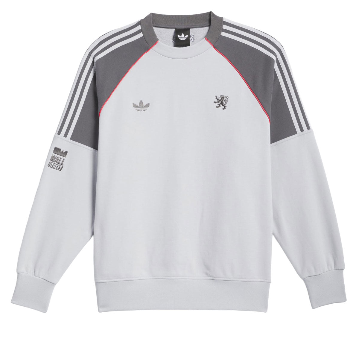 Adidas x Wall Street x Olympique Lyonnais Sweatshirt - Light Grey/Grey image 1