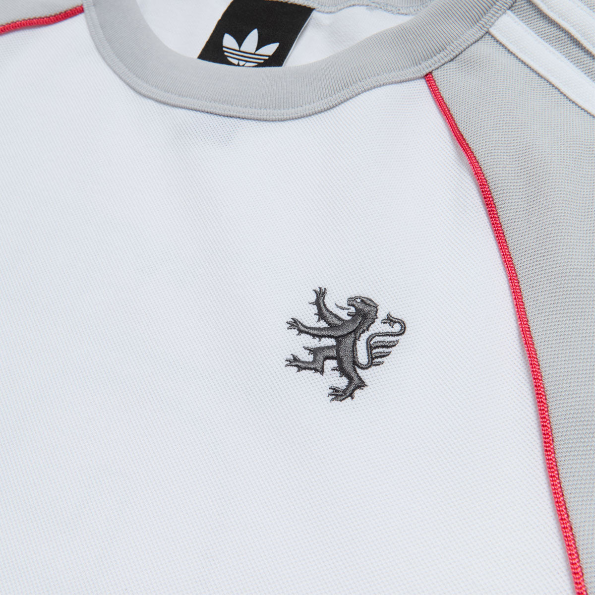 Adidas x Wall Street x Olympique Jersey - White/Grey image 3