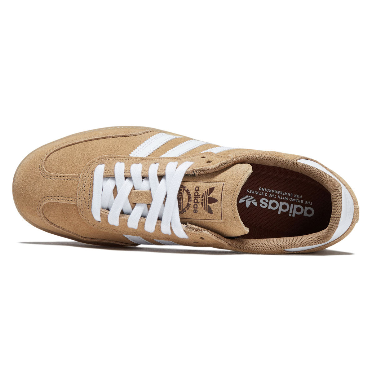 Adidas Samba ADV Shoes - Cardboard/Ftwr White/Gum image 3