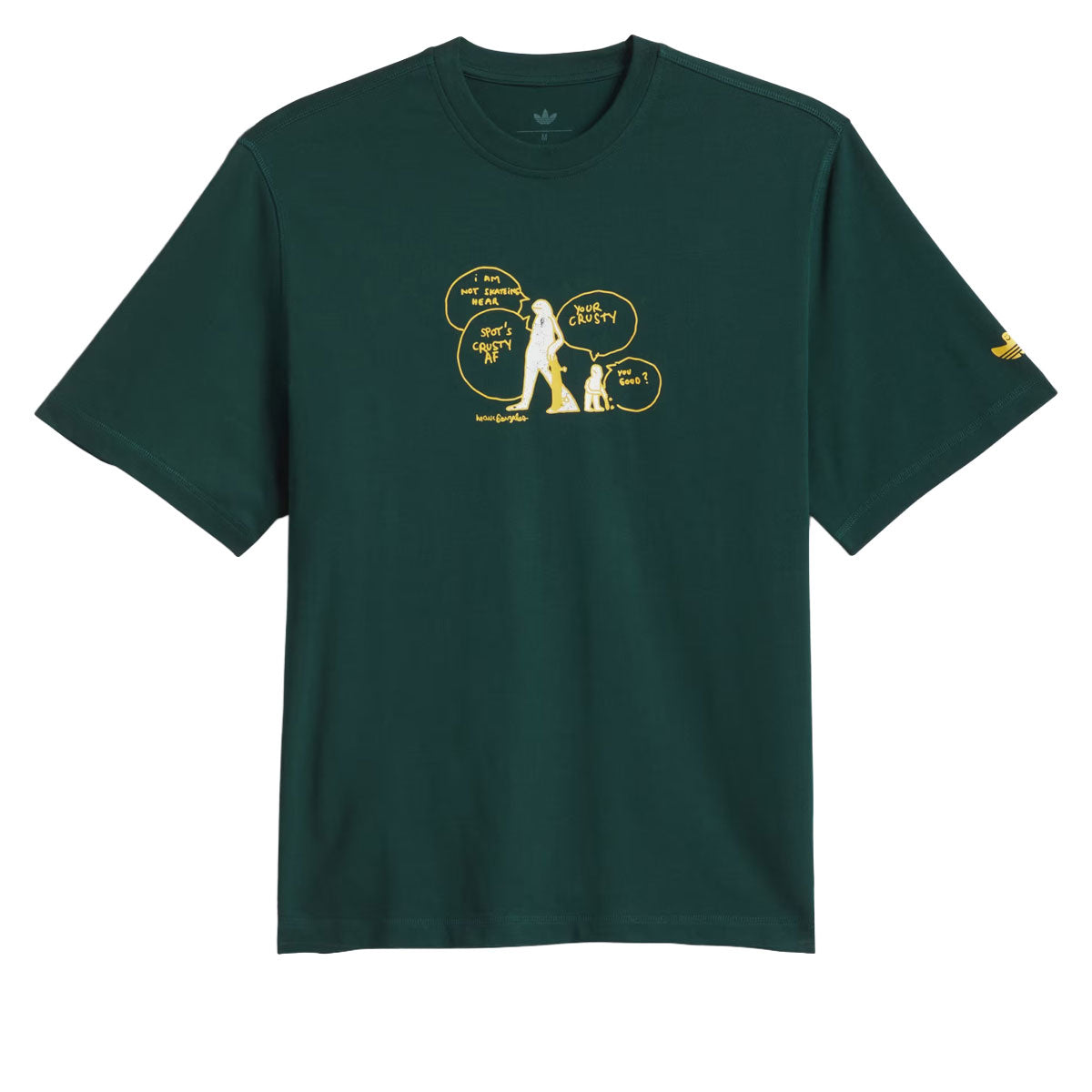 Adidas Gonz Crusty T-Shirt - Aurora Ivy/Black image 1