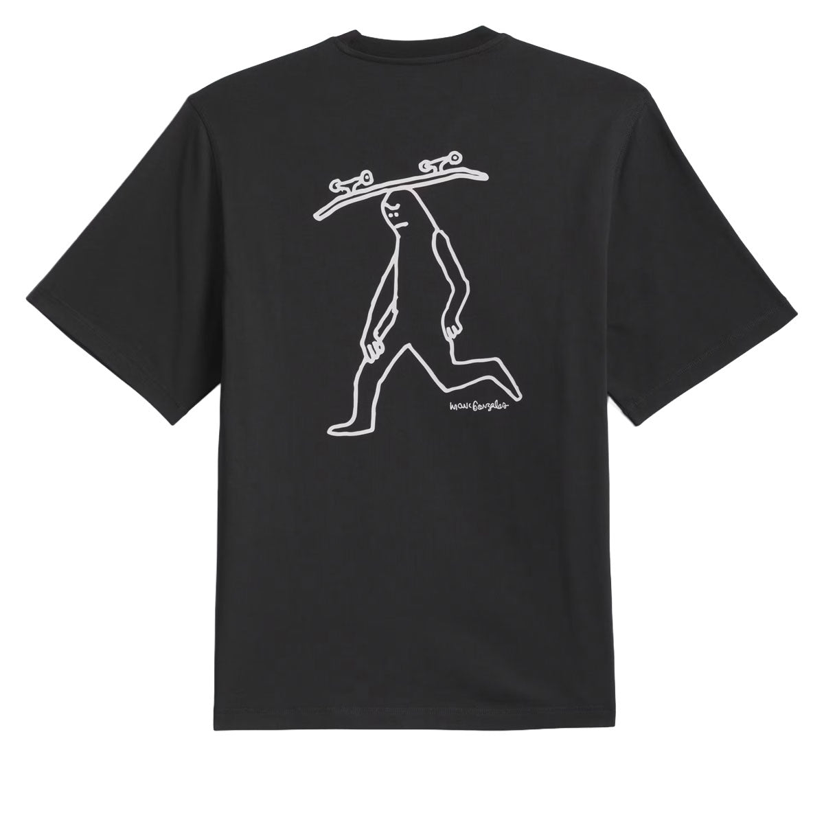 Adidas Gonz Spot T-Shirt - Black/Ice Purple image 2
