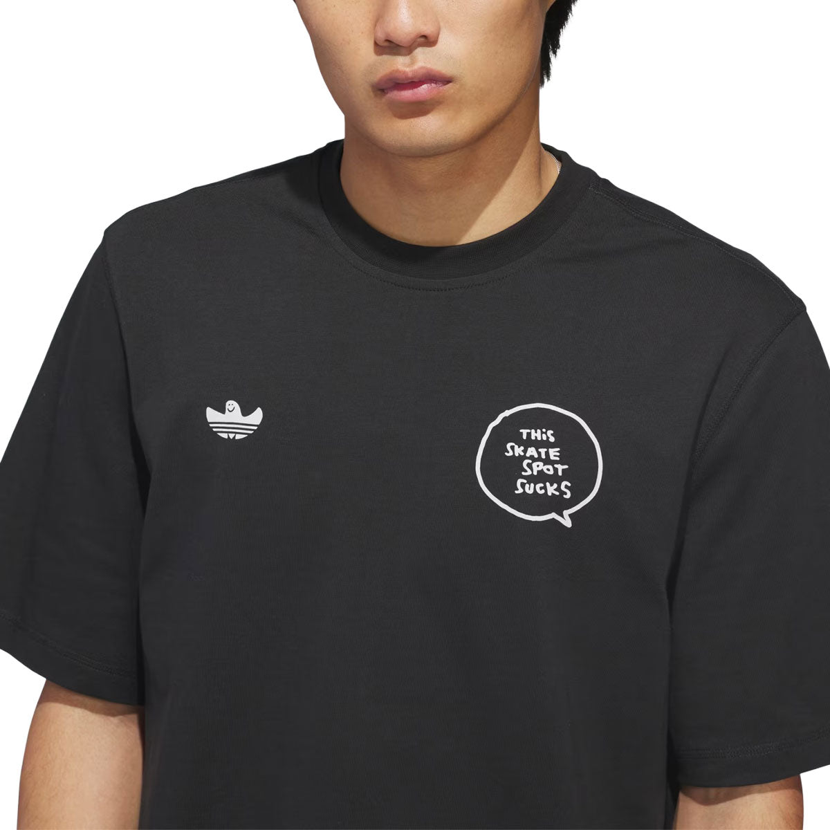 Adidas Gonz Spot T-Shirt - Black/Ice Purple image 3