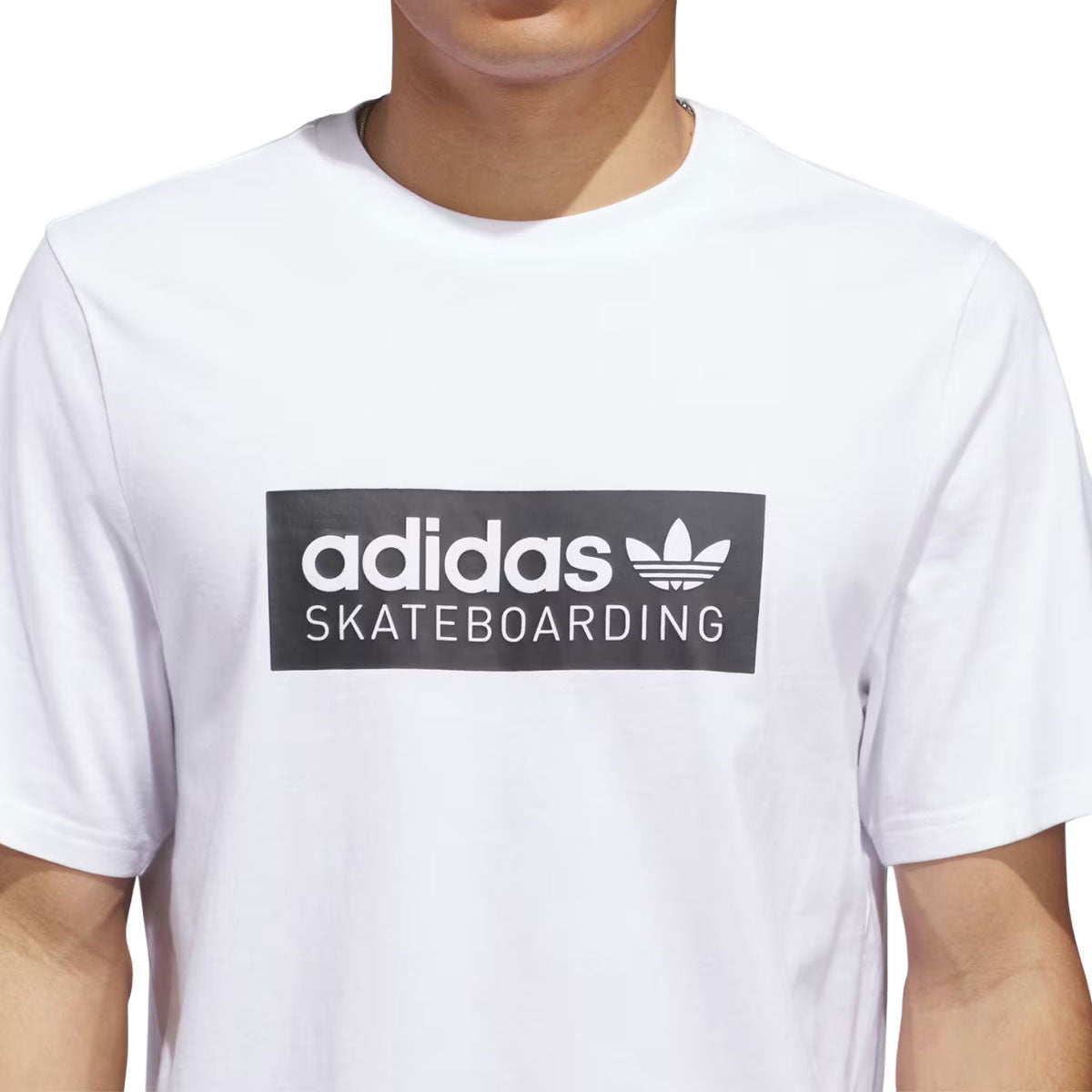 Adidas Skate Logo T-Shirt - White image 4