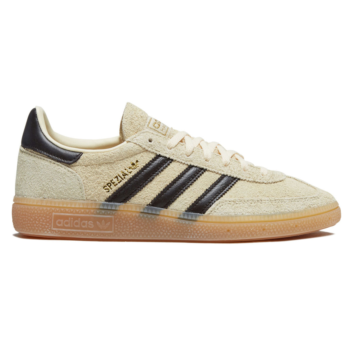 Adidas Womens Handball Spezial Shoes - Warm Vanilla/Aurora Coffee/Gold Metallic image 1