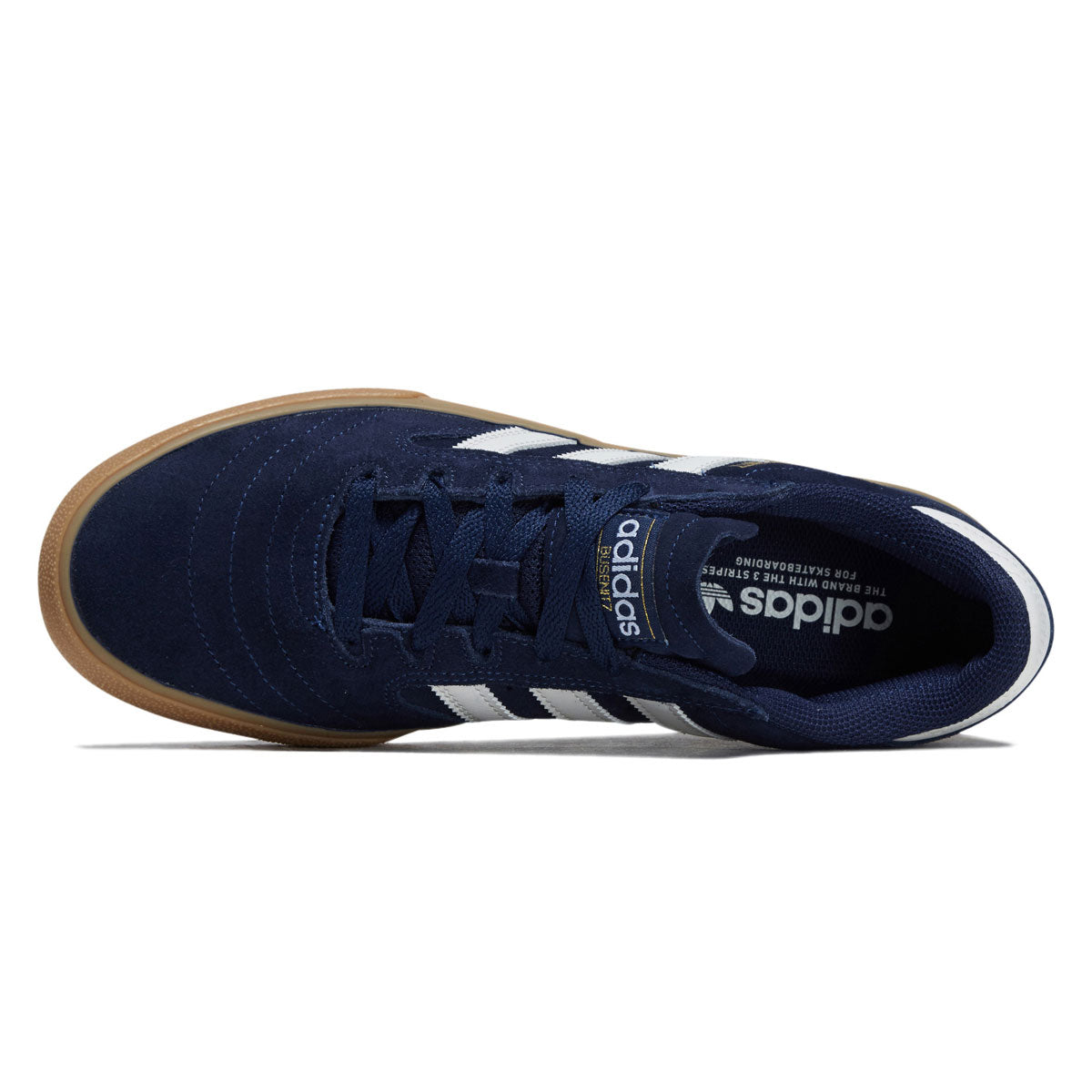 Adidas Busenitz Vulc II Shoes - Dark Blue/Crystal White/Gum image 3