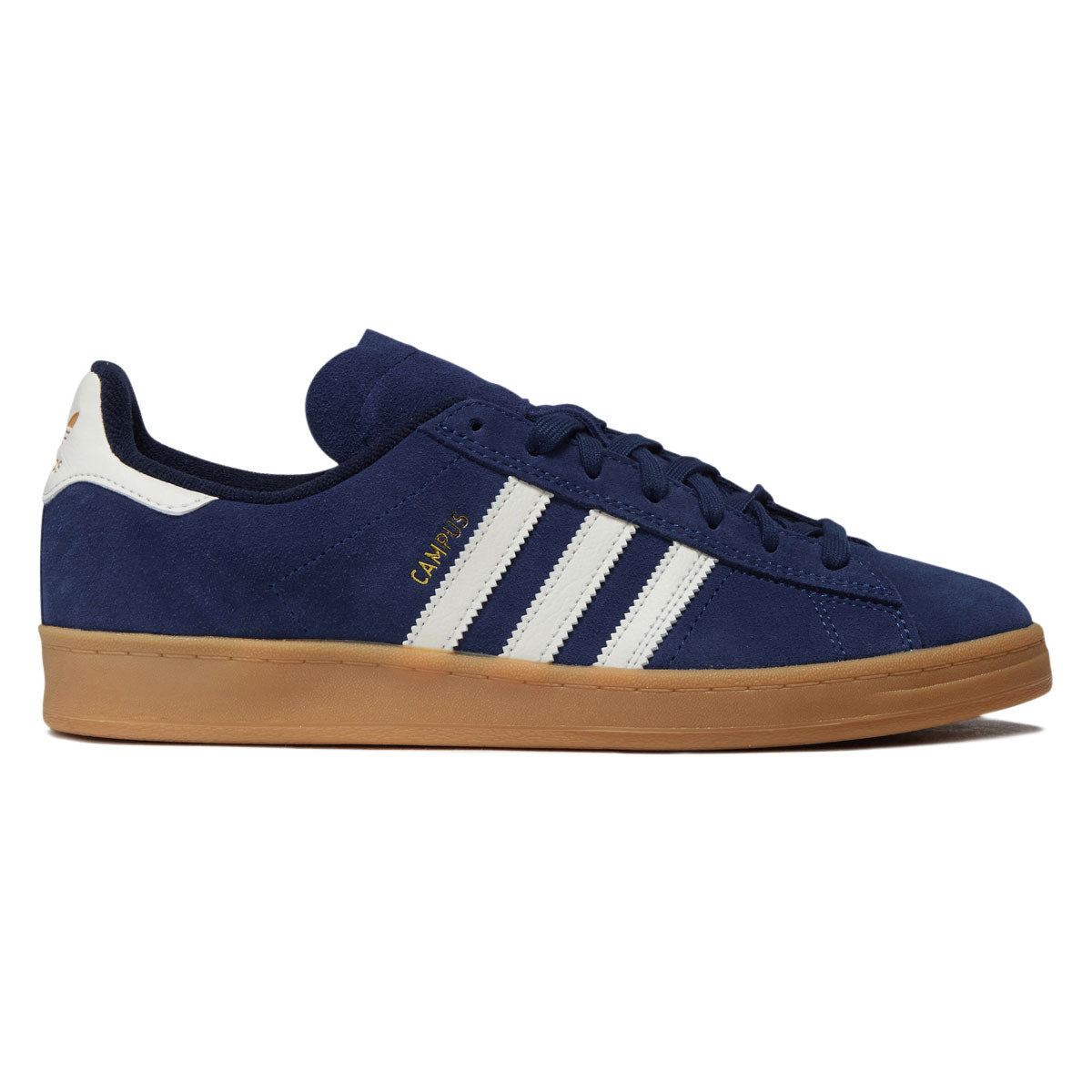 Adidas Campus ADV Shoes - Dark Blue/Chalk White/Gum image 1