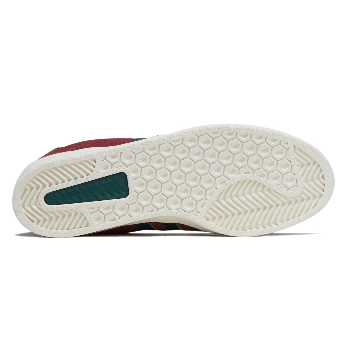 Adidas Campus ADV Shoes - Shadow Red/Court Green/Chalk White image 4