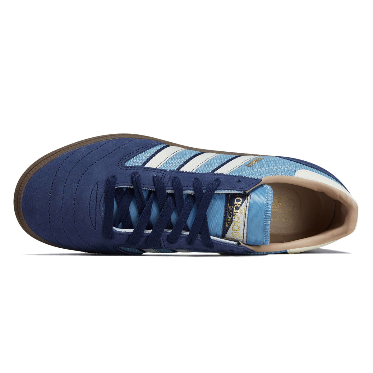 Adidas Busenitz Vintage Shoes - Dark Blue/Cream White/Gum image 3