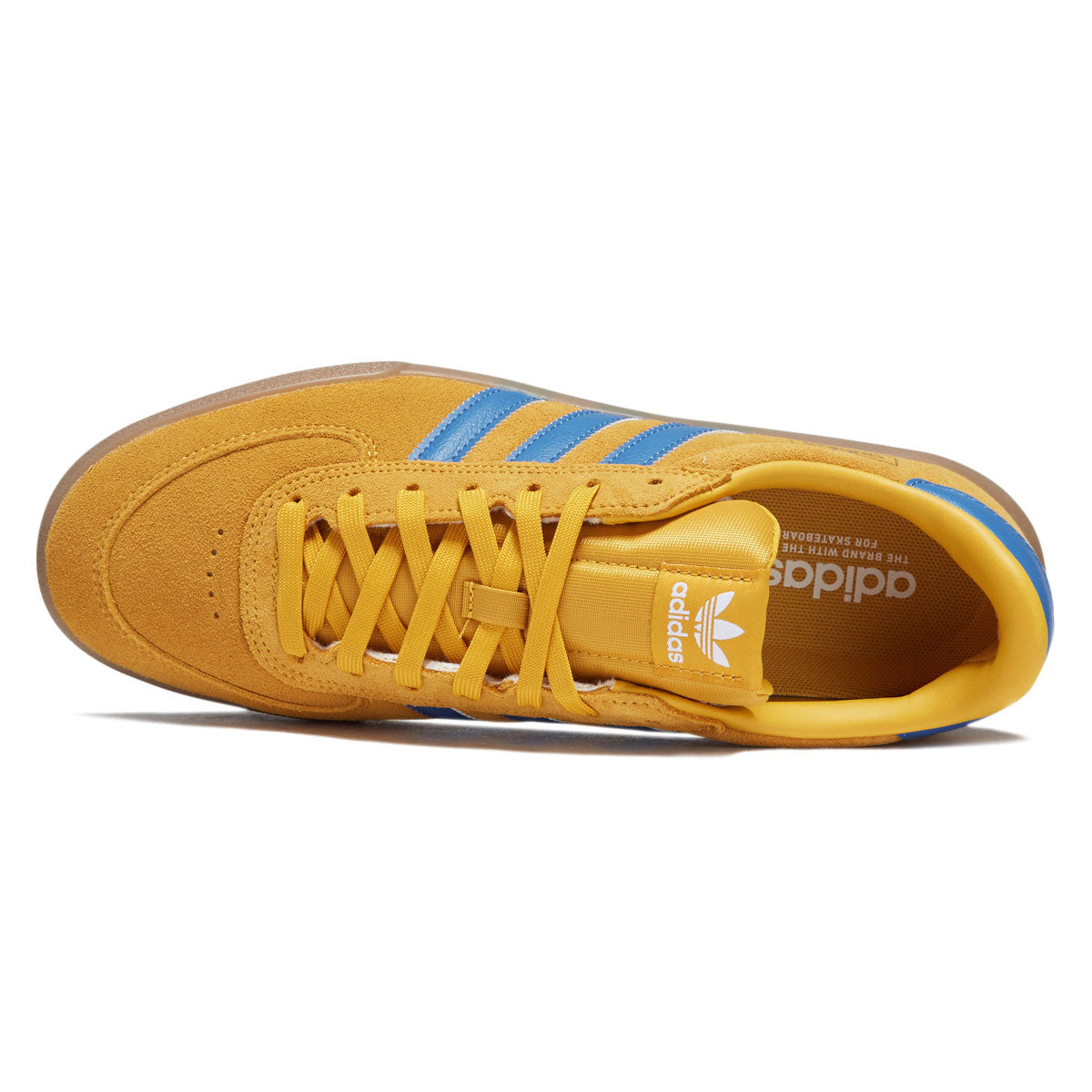 Adidas Glenburn Shoes - Preloved Yellow/Bright Royal/Gum image 3