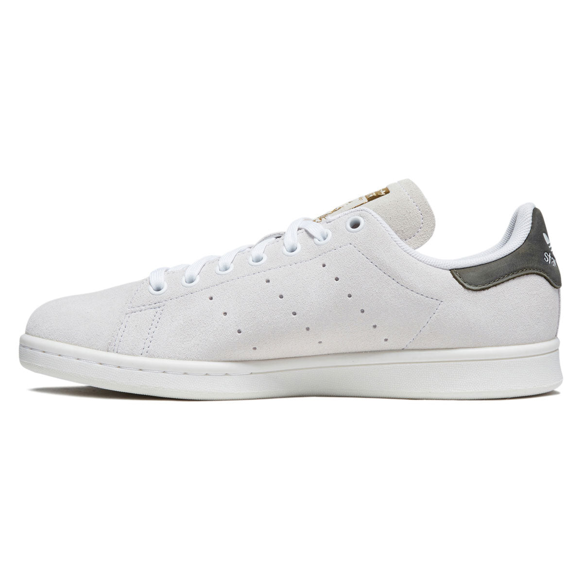 Adidas Stan Smith ADV Shoes - Crystal White/Olive Strata/Gold Metallic image 2