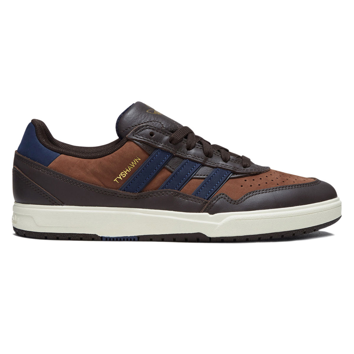 Adidas Tyshawn II Shoes - Aurora Coffee/Dark Blue/Preloved Brown image 1