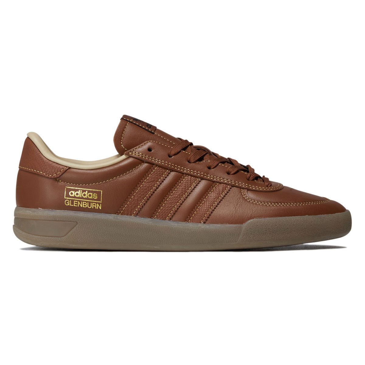 Adidas Glenburn Shoes - Dusky Bronze/Gold Metallic/Gum image 1