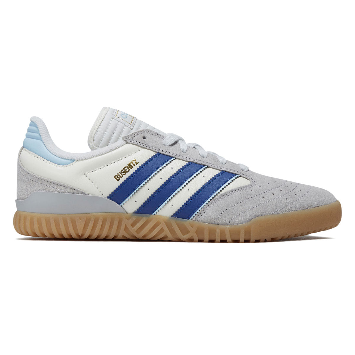 Adidas Busenitz Indoor Super Shoes - Grey/Royal Blue/Clear Sky image 1