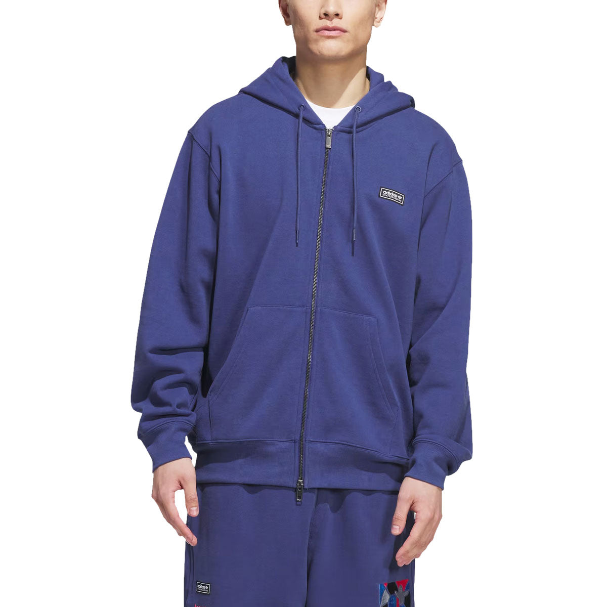 Adidas Gonz Graph Full Zip Hoodie - Muted Purple image 2