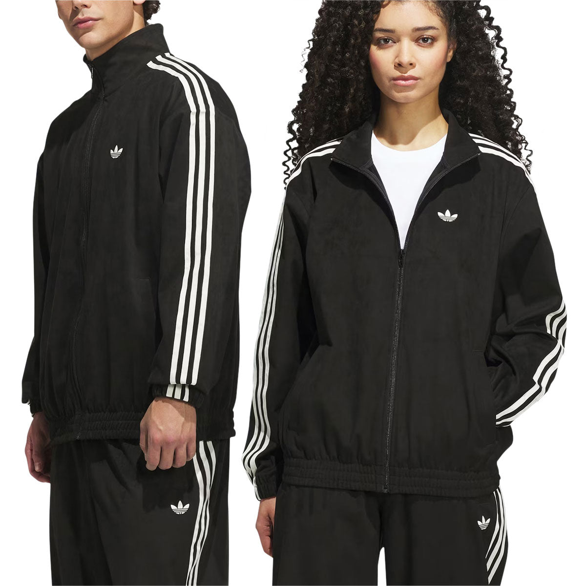 Adidas Vintage Superfire Track Jacket - Black/Cream White image 5